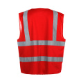 Chaleco de seguridad reflectante de ropa de trabajo de alta visibilidad con EN20471
